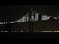 San Francisco-Oakland Bay Bridge lights up the night [news]