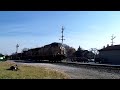 Union Pacific Empty Coal Drag with SP Unit (Trackside)