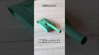 Military Tank Easy Tutorial Origamihow To Make A Paper Army Tank Craft Step By Step Foldingart
