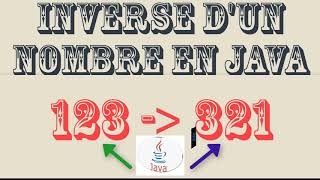 Inverse Dun Nombre En Java Ex 123 - 321 Fk Keita
