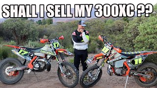 KTM 250XC vs KTM 300XC