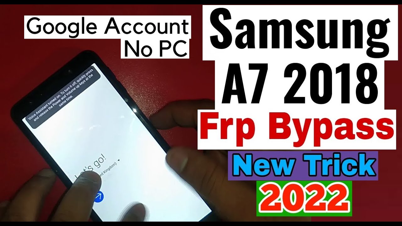 Samsung A7 2018 android 10 frp bypass 2022 । Samsung Samsung A7 2018 android 10 frp bypass 2022 । Samsung