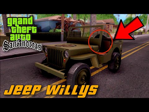 Jeep Willys MB wwwsitedogtacombr Carros da Jeep para GTA San Andreas 