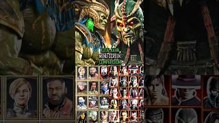 Kotal Kahn Character Selection In Mkx , Mk11 And Mk1 Khaos Reigns