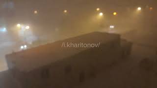 Пурга В Якутске 29.03.18 22:27