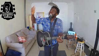 Post Malone - Better Now percussive guitar cover by Guitaro 5000