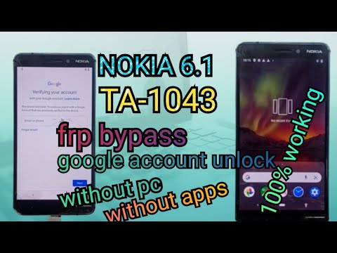 Nokia 6.1 (TA-143) frp bypass | google account remove | Nokia 6.1 (TA-143) frp bypass | google account remove |