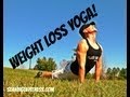 25 minute Yoga Weight Loss Workout - Home Exercise Routine