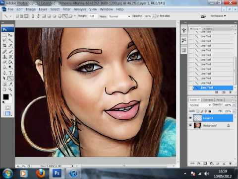 Photoshop как сделать мультяшным Photoshop как сделать мультяшным