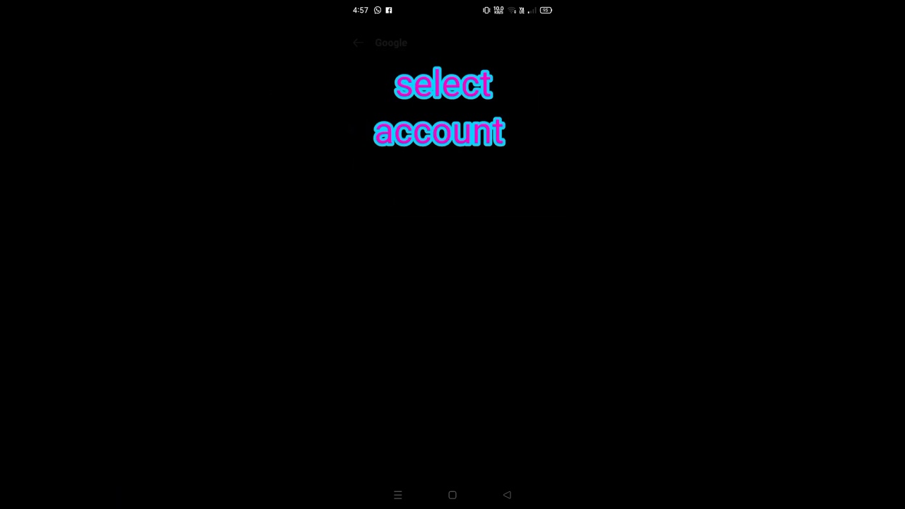 REMOVE Google account from ANDROID /Device REMOVE Google account from ANDROID /Device