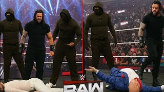 Shield Reborn Roman Reigns Returns To Raw With Shocking New Allies Confronts Rollins & Heyman
