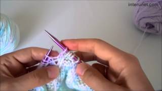How to knit a blanket for a children's crib. Video tutorial for beginners.