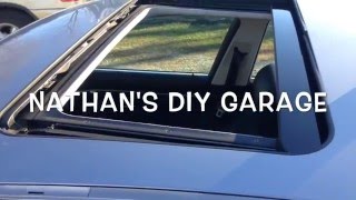 BMW Sunroof Problem Fix Lubrication and maintenance e36 e38 e39 e46 e53 e70 e90 e92 e60 e62