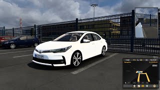 Ets2 1.40 Mods Car Mod - From Port To Port On Toyota Corolla 2018 V1R60