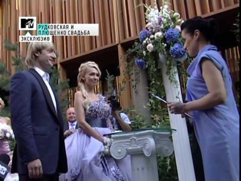 Yana Rudkovskaya & Evgeni Pliushenko wedding 2009-09-12