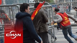 Taksim’de TKP'lilere müdahale