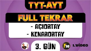 Geometri  Tekrar Kampı | 3.Gün 1. |  Açıortay-Kenarortay | 2023