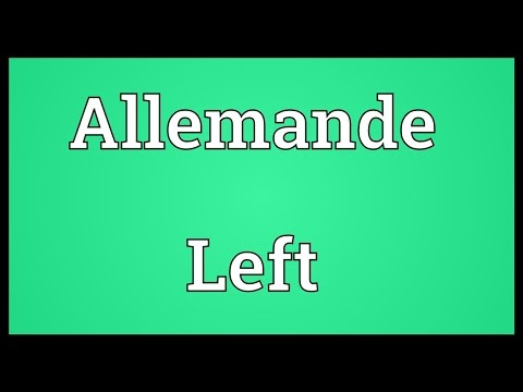 Header of Allemande Left