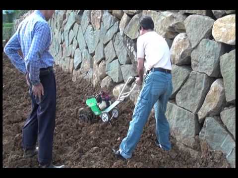 manual garden tiller cultivator