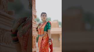 Navarathri Look Day 2. Saree Nd Blouse Details.check Shobhashetty Designer Studio Instagarm