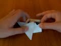 how to make an origami panda bear (head)