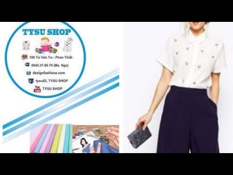 677_thiết Kế Áo Sơ Mi From Rộng