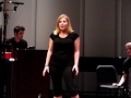 Nicole Thorp sings Down With Love at Carnegie Mellon 2008 Sophomore Convo