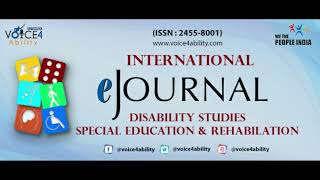 CALL FOR PAPERS for VOL- 6, #INTERNATIONAL #E_JOURNAL (IJDSSER) #VOICE4ABILITYY