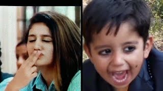 Priya Parkash Varrier Carrier Vs Kid Funny Video Oru Adaar Love