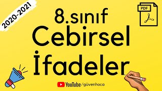 Cebi̇rsel İfadeler 8.Sinif Matemati̇k Lgs 2020 - 2021 Pdf