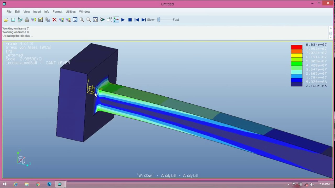 Aurora beam vibrator