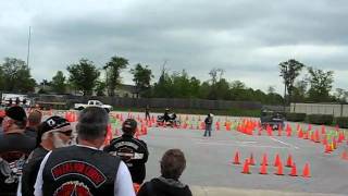 Tulsa Police crashes Harley
