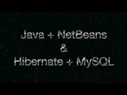 [Java] Tutorial 1 - NetBeans, Hibernate & MySQL