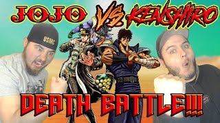 NANI!!! JOTARO VS KENSHIRO Death Battle Reaction