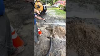 Vermeer Hydro Vacuum Trailer For Plumbing Excavation