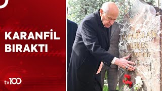 Devlet Bahçeli'den Alparslan Türkeş'in Kabrine Ziyaret | Tv100 Haber