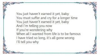 Watch Kirsty MacColl You Just Havent Earned It Yet Baby video