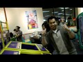 Boy vs Girl. Playing BasketBall at Chuck E Cheese. Nikon Coolpix S70 HD Video Test. Part 2