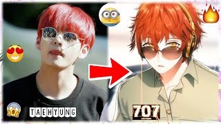 Kpop Idols As Anime Characters in Real-Life (Part 1)