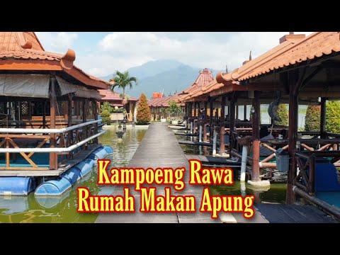 Wisata Kampoeng Rawa Ambarawa - Rumah Makan Apung