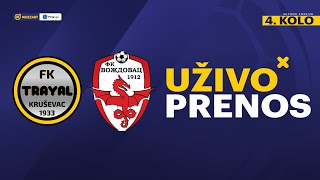 Trayal - Voždovac Mozzart Bet Prva Liga Srbije 202526 4. Kolo