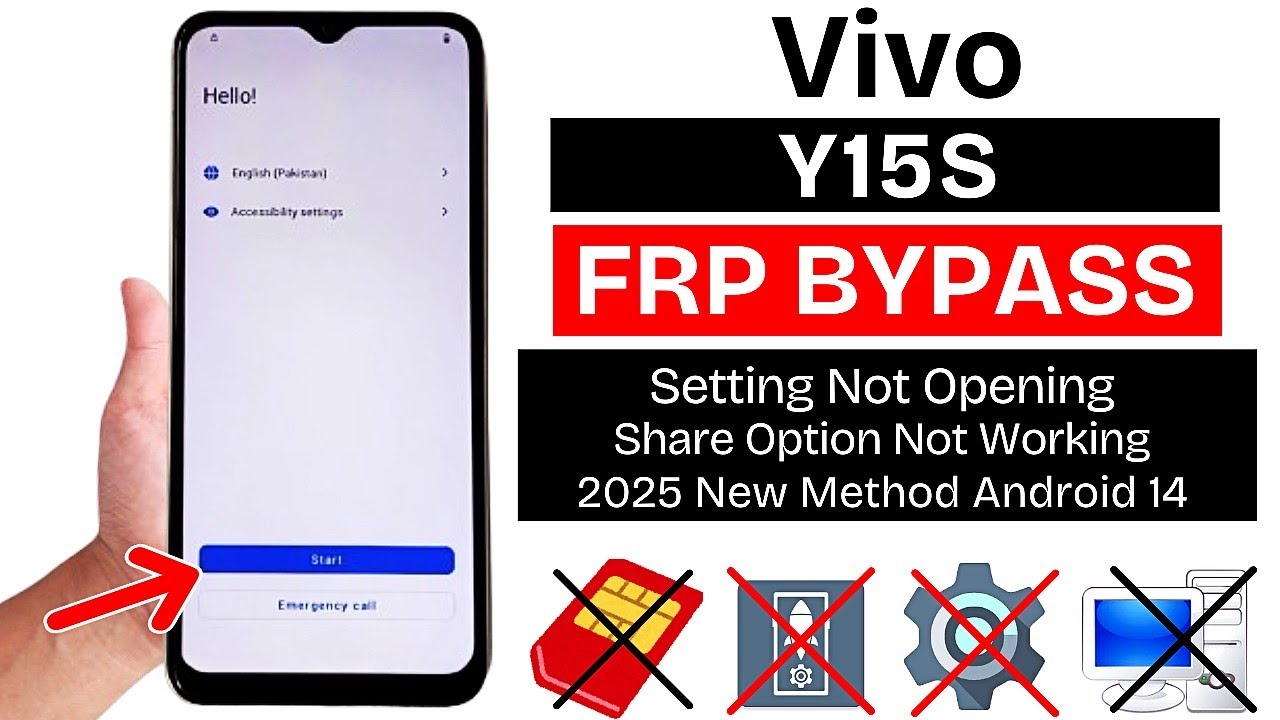 Vivo Y15s Google/Frp Bypass Android 12 Without Pc | Vivo Vivo Y15s Google/Frp Bypass Android 12 Without Pc | Vivo
