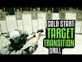 Cold Start Target Transition Drill with Sidecar Holster