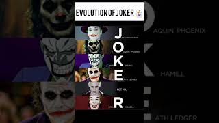 Evolution Of Joker