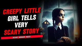 Creepy Little Girl Tells Very Scary Story Scary Horror Voice