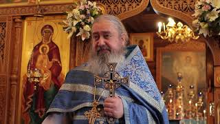 Проповедь в праздник Благовещения, о. Димитрий Арзуманов, 07.04.2019