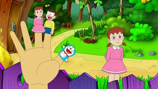 Finger Family Nursery Rhyme With Doraemon