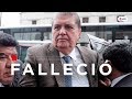 Falleció Alan García tras dispararse en la cabeza