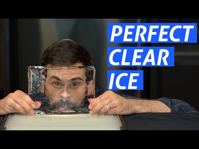 How To Make Perfectly Clear Ice For The Best Cocktail - Video