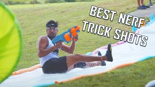 Best Nerf Trick Shots Compilation Nerf House Showdown Compeion